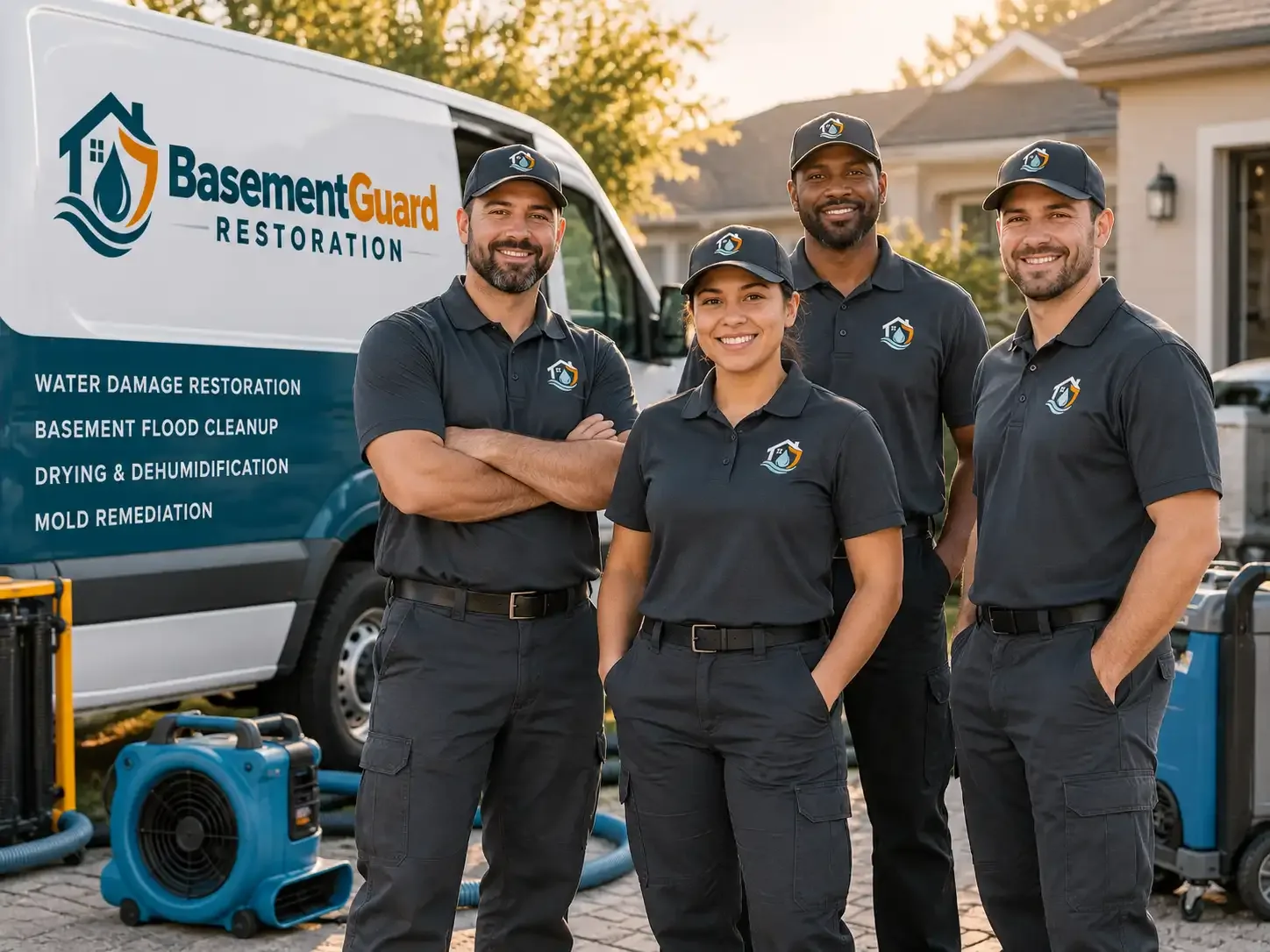 Basement Water Damage Restoration company in Zearing, IA